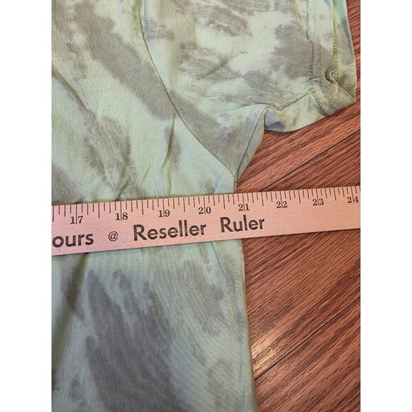 Off The Grid Records Shirt Men's Size Lg Green Tie Dye DJ John Summit WAL‎ Tour - Picture 7 of 8